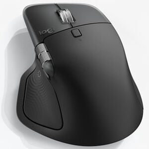 Logitech MX Master 4 Wireless Ergonomic Bluetooth & USB Mouse Wireless Mouse - Black, , hires