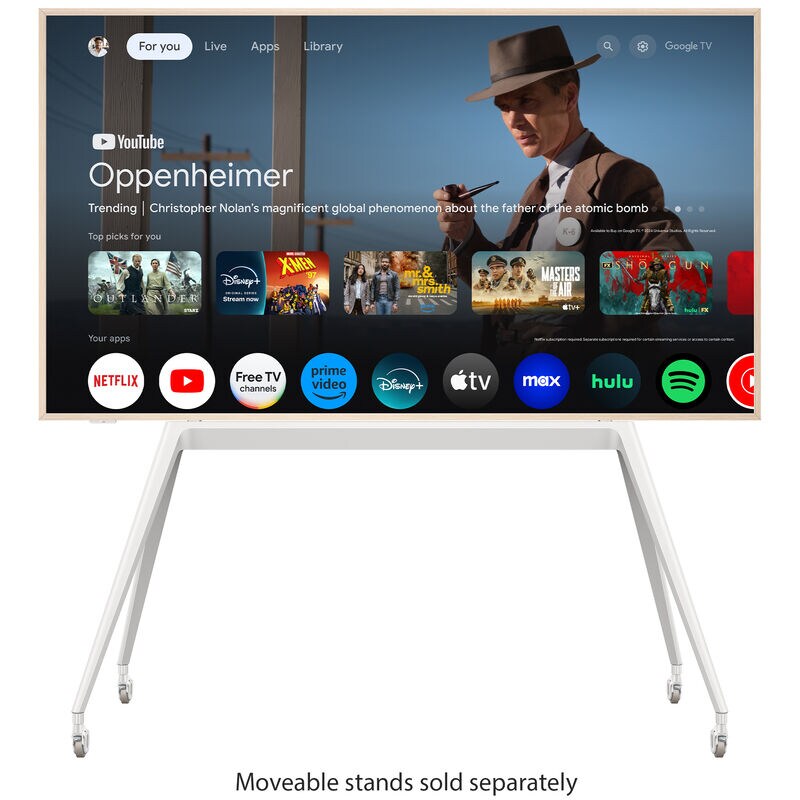 TCL - 55" Class NXTVISION Pro QLED 4K UHD Smart Google TV, , hires