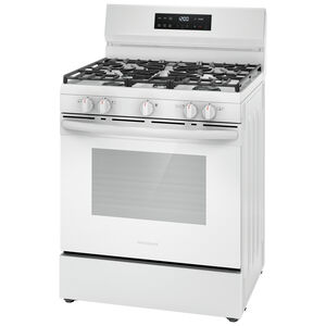 Frigidaire 30 in. 5.1 cu. ft. Gas Range with 5 Sealed Burners - White, , hires