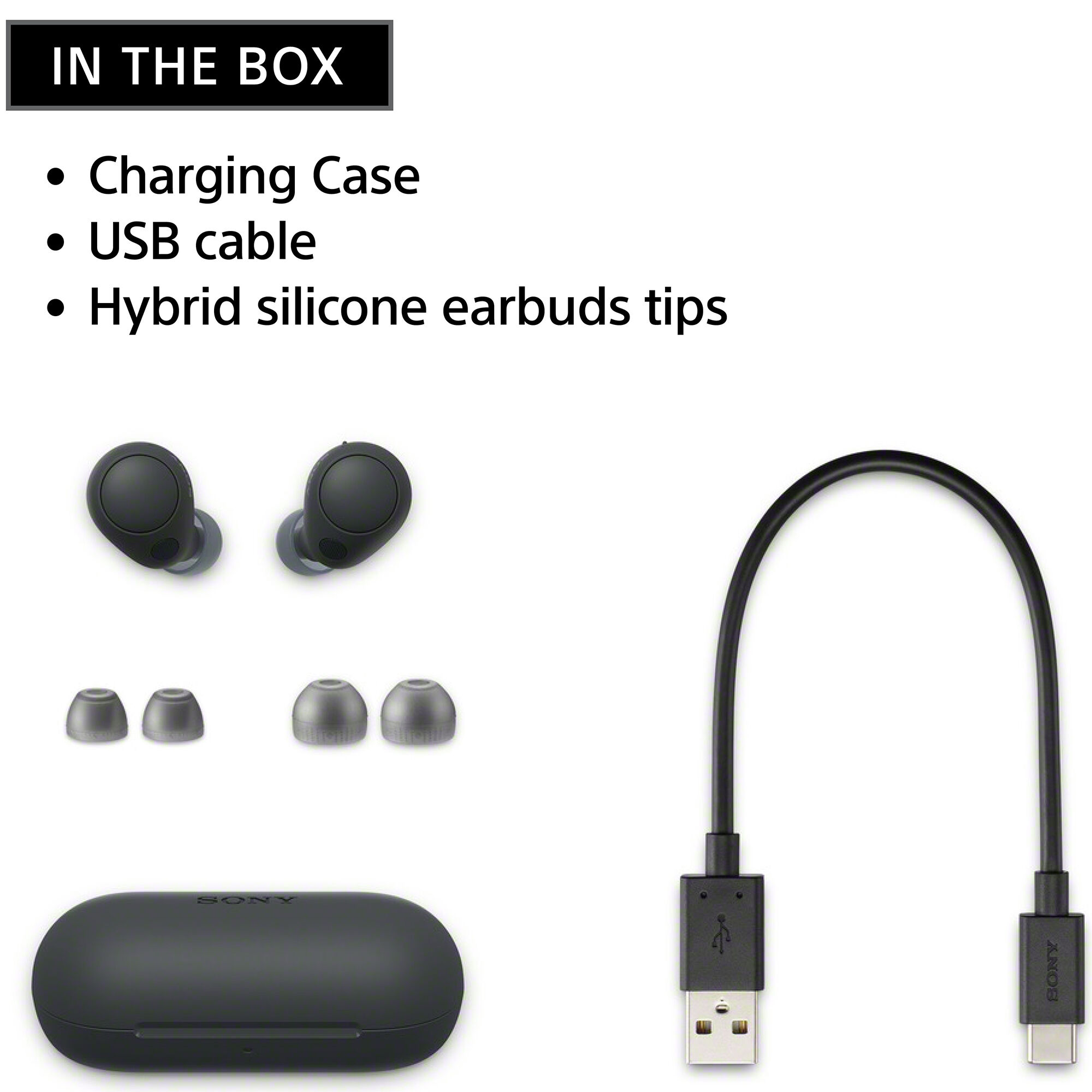 Sony - WF-C700N Truly Wireless Noise Canceling In-Ear