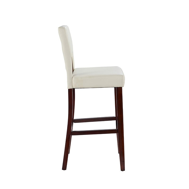 Stefan Bar Stool-White, White, hires