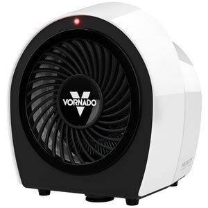 Vornado Velocity 1R Heater Fan Electric Heater with 2 Heat Settings & Overheat Shut Off - White, , hires