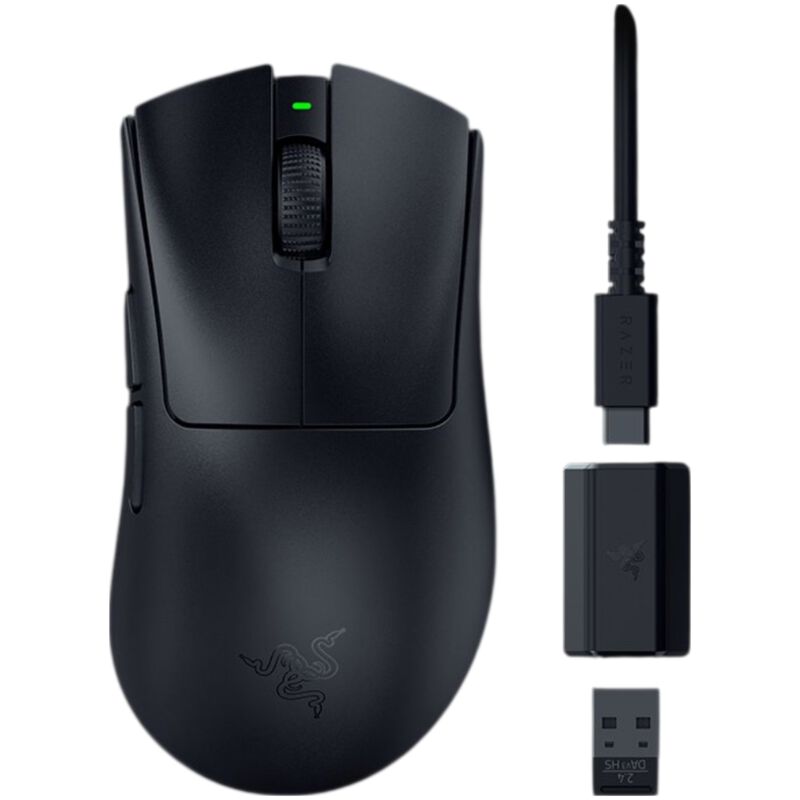 Razer DeathAdder V3 HyperSpeed - Ergonomic Wireless Gaming Mouse, , hires