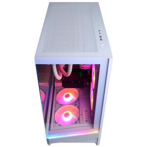 CyberPowerPC Gamer Supreme Desktop with Intel Core Ultra 9 285K, 3.7 GHz, 24-Core CPU, NVIDIA GeForce RTX 5090, 32GB VRAM GPU, 64 GB RAM, 4 TB SSD & Windows 11 Home - White, , hires