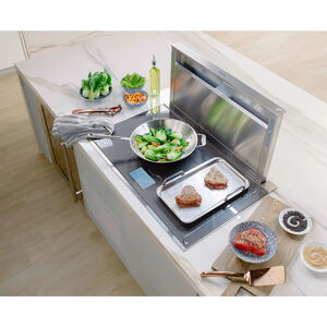 Thermador Masterpiece Series 31 in. Convertible Downdraft with 600 CFM, 3 Fan Speeds & Digital Control - Stainless Steel, , hires