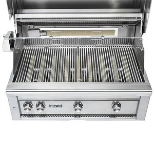 Lynx Professional 36 in. 3-Burner Built-In Liquid Propane Gas Grill with Rotisserie & Smoker Box - Stainless Steel, , hires