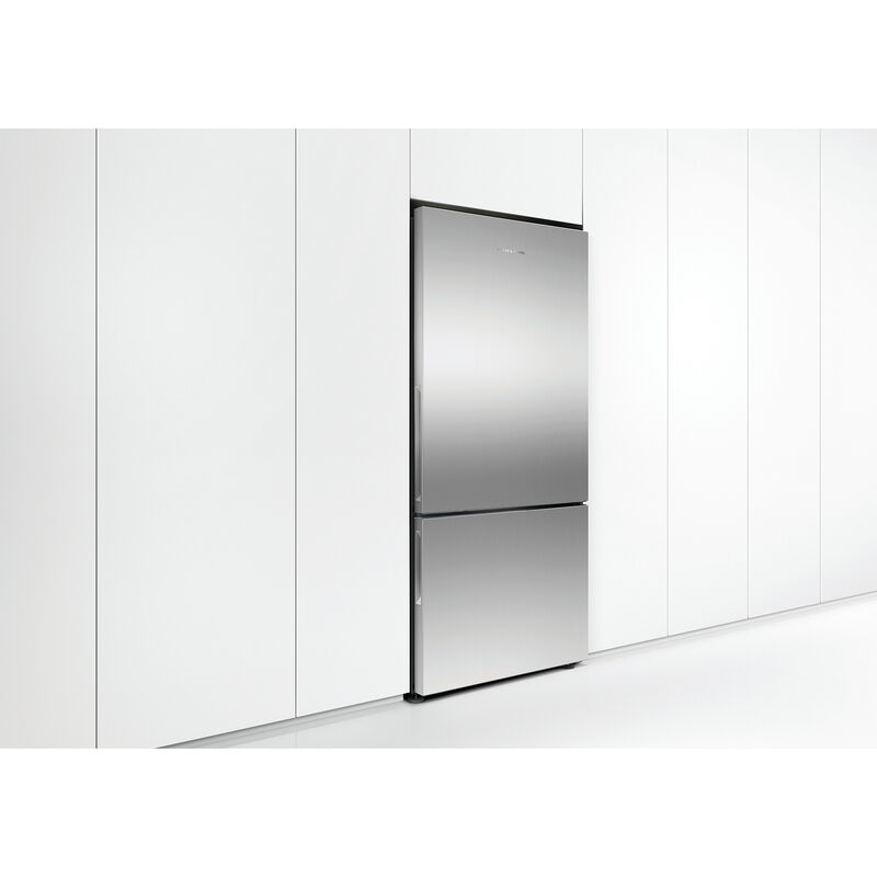 Fisher & Paykel Series 5 31 in. 17.5 cu. ft. Smart Counter Depth Bottom Freezer Refrigerator - Stainless Steel, , hires