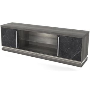 Living Style 70 in. TV Stand - Gray, , hires
