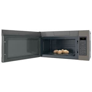 GE 30 in. 1.9 cu. ft. 1000W Over-the-Range Microwave with 400 CFM & Sensor Cooking - Slate, Slate, hires