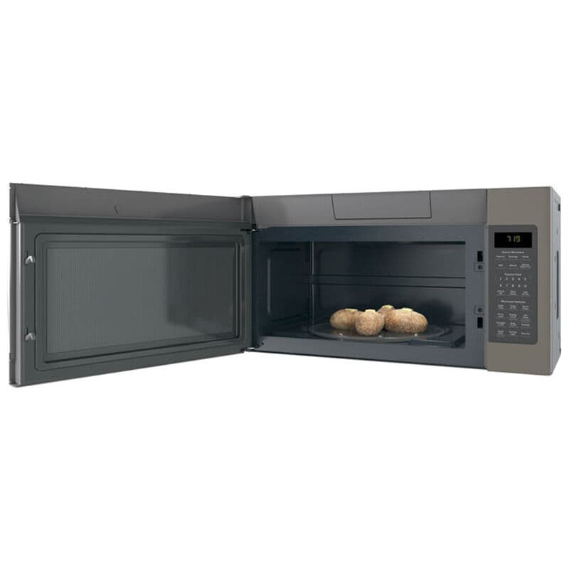 GE 30 in. 1.9 cu. ft. 1000W Over-the-Range Microwave with 400 CFM & Sensor Cooking - Slate, Slate, hires