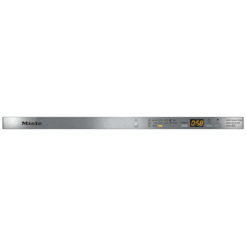Miele 24 in. Top Control Dishwasher with 44 dBa Sound Level & 3rd-Rack - Stainless Steel, , hires