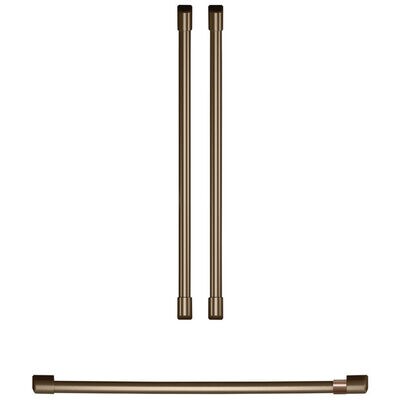 Cafe Handle Kit for Refrigerator - Brushed Bronze | CXQB4H4PNBZ