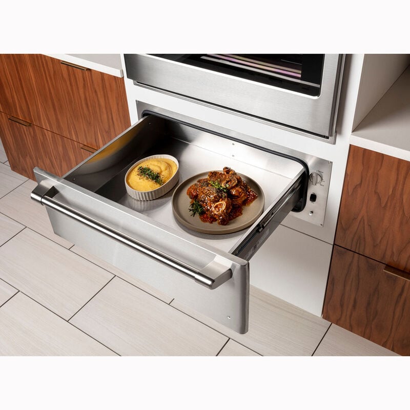Cafe 30 in. 1.9 cu. ft. Warming Drawer with Humidity Control - Matte White, Matte White, hires