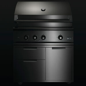 DCS Series 9 36 in. 3-Burner Built-In Liquid Propane Gas Grill with Rotisserie & Smoke Box - Stainless Steel, , hires