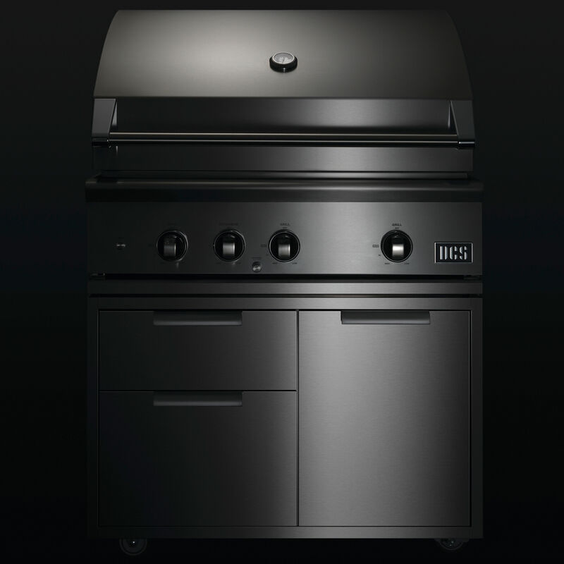 DCS Series 9 36 in. 3-Burner Built-In Liquid Propane Gas Grill with Rotisserie & Smoke Box - Stainless Steel, , hires