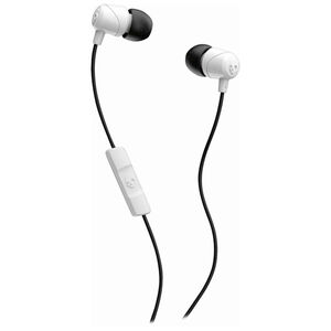 Skullcandy Jib In-Ear Earbuds with Microphone - Black/White, , hires