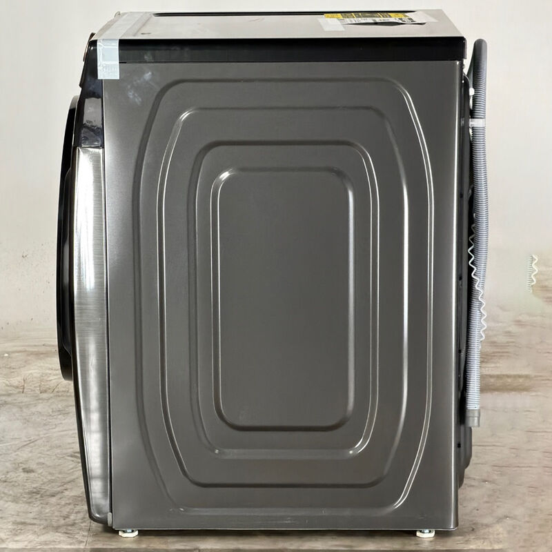 Samsung 27 in. 5.0 cu. ft. Smart Stackable Front Load Washer with Super Speed Wash, Sanitize & Steam Cycle - Brushed Black (Open Box Excellent Condition), , hires
