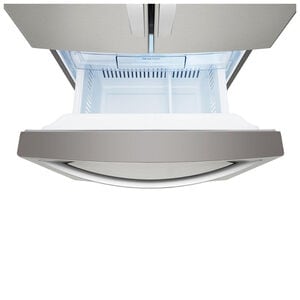 LG 30 in. 21.8 cu. ft. French Door Refrigerator with Ice Maker - Stainless Steel, Stainless Steel, hires