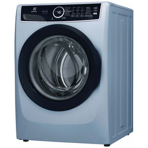 Electrolux 400 Series 27 in. 4.5 cu. ft. Stackable Front Load Washer with LuxCare Wash, Sanitize & Steam Cycle - Glacier Blue, Glacier Blue, hires