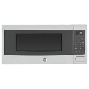 GE Profile 24 in. 1.1 cu. ft. Smart Countertop Microwave with Sensor Cooking - Stainless Steel, Stainless Steel, hires
