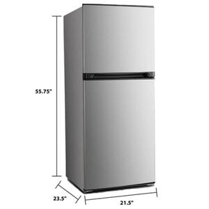 Avanti 22 in. 7 cu. ft. Top Freezer Refrigerator - Stainless Steel, , hires