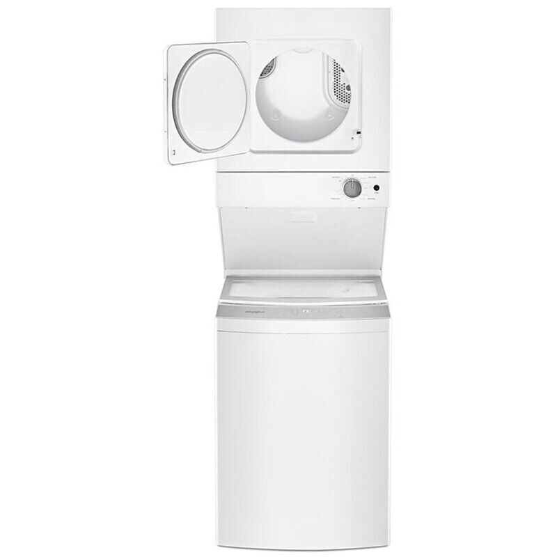 Whirlpool 24 in. Laundry Center with 1.6 cu. ft. Washer with 9 Wash Programs & 3.4 cu. ft. Electric Dryer & 4 Dryer Programs - White, , hires