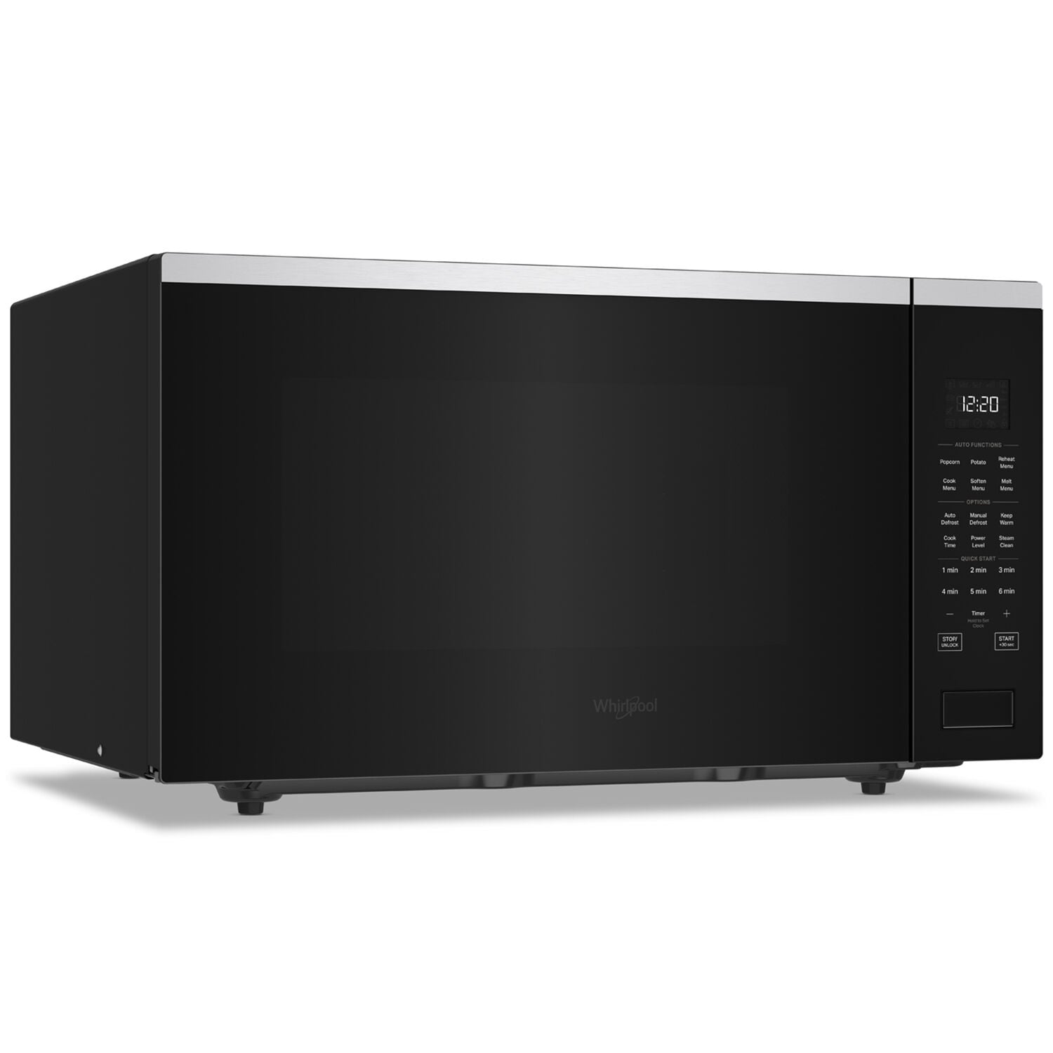 Whirlpool cook 25 microwave top