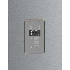 Frigidaire 30 in. 14.6 cu. ft. Garage-Ready Frost Free Double-Drawer Upright Freezer with Adjustable Shelves - Fingerprint Resistant Stainless Look, Fingerprint Resistant Stainless, hires