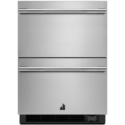 JennAir Rise 24 in. Built-In 4.7 cu. ft. Refrigerator Drawer - Stainless Steel | JUCFP242HL