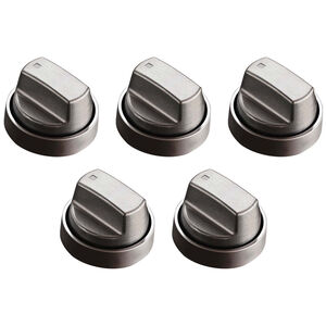 Wolf Knob Kit for 36 in. Cooktop - Stainless Steel, , hires