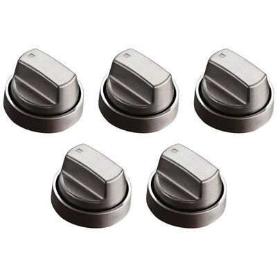 Wolf Knob Kit for 36 in. Cooktop - Stainless Steel | 9056363