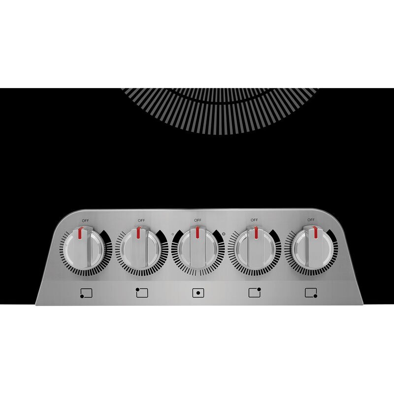 Frigidaire Gallery 36 in. 5-Burner Electric Cooktop with Simmer Burner & Power Burner - Stainless Steel, , hires