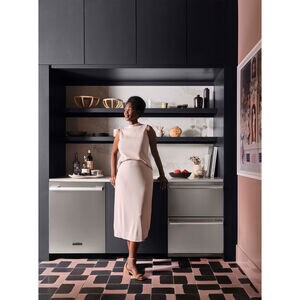 Signature Kitchen Suite 24 in. Top Control Smart Dishwasher with 40 dBa Sound Level, 3rd-Rack & Hybrid Condensing Drying - Stainless Steel, , hires