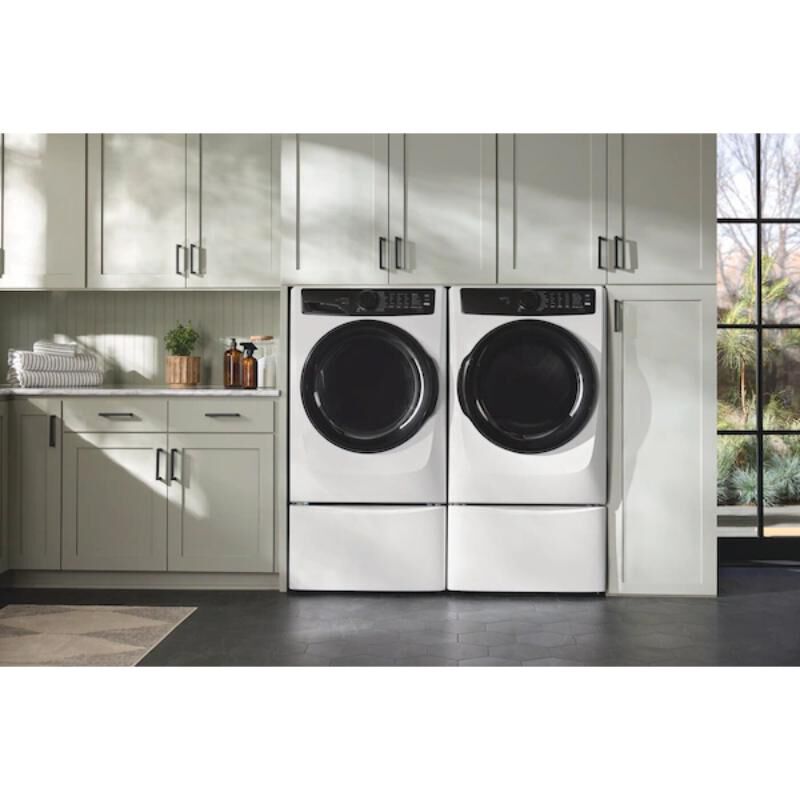 Electrolux 700 Series 27 in. 8.0 cu. ft. Stackable Electric Dryer with LuxCare Dry, Sensor Dry, Sanitize & Perfect Steam Cycle - Matte White, , hires