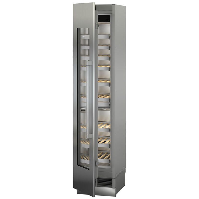 Liebherr 18 in. Built-in Wine Cabinet with Metal Racks, Dual Temperature Zones & 75 Bottle Capacity - Custom Panel Ready, , hires