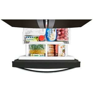 Whirlpool 30 in. 19.7 cu. ft. French Door Refrigerator with Ice Maker - Black Stainless, Black Stainless, hires