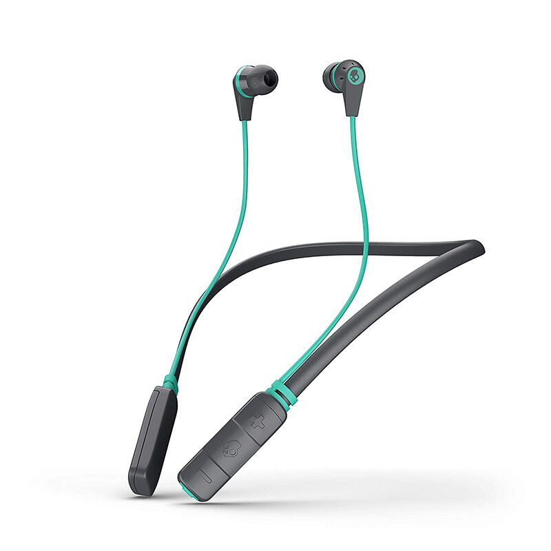Skullcandy Ink'd Wireless Bluetooth In-Ear Headphones - Gray/Miami, Gray, hires