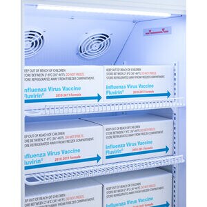 Summit Pharma-Vac Series 24 in. 6.0 cu. ft. Compact Freezerless Refrigerator for Medical Use - White, , hires