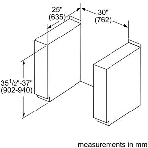 Bosch Benchmark Series 30 in. 4.6 cu. ft. True European Convection Slide-In Electric Range with 4 Induction Burners - Stainless Steel, , hires
