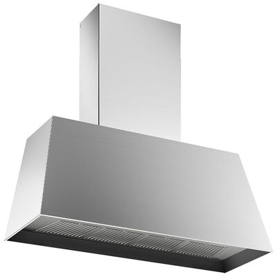 Bertazzoni Master Series 48 in. Ducted Canopy Pro Style Style Range Hood with 600 CFM, 3 Fan Speeds & 1 LED Light - Stainless Steel | KMC48X