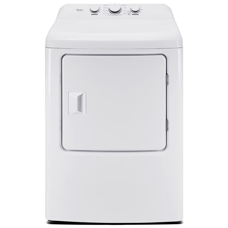 Midea 27 in. 7.0 cu. ft. Electric Dryer with Sensor Dry - White, , hires