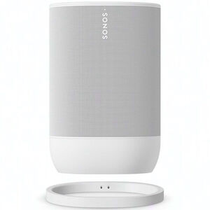 Sonos Move 2 Portable Rechargeable Splashproof Bluetooth & Wi-Fi Speaker - White, White, hires