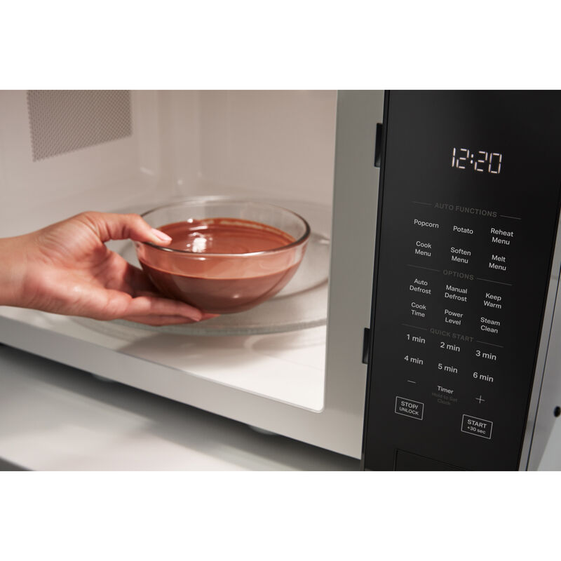 Whirlpool 22 in. 1.6 cu. ft. Countertop Microwave with Sensor Cooking - Fingerprint Resistant Stainless Steel, Fingerprint Resistant Stainless, hires