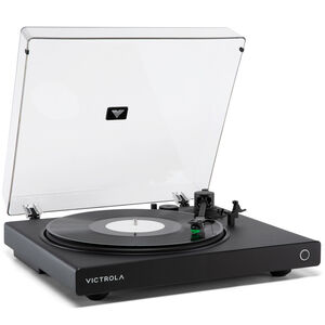 Victrola Wave Bluetooth Turntable with Auracast - Black, , hires