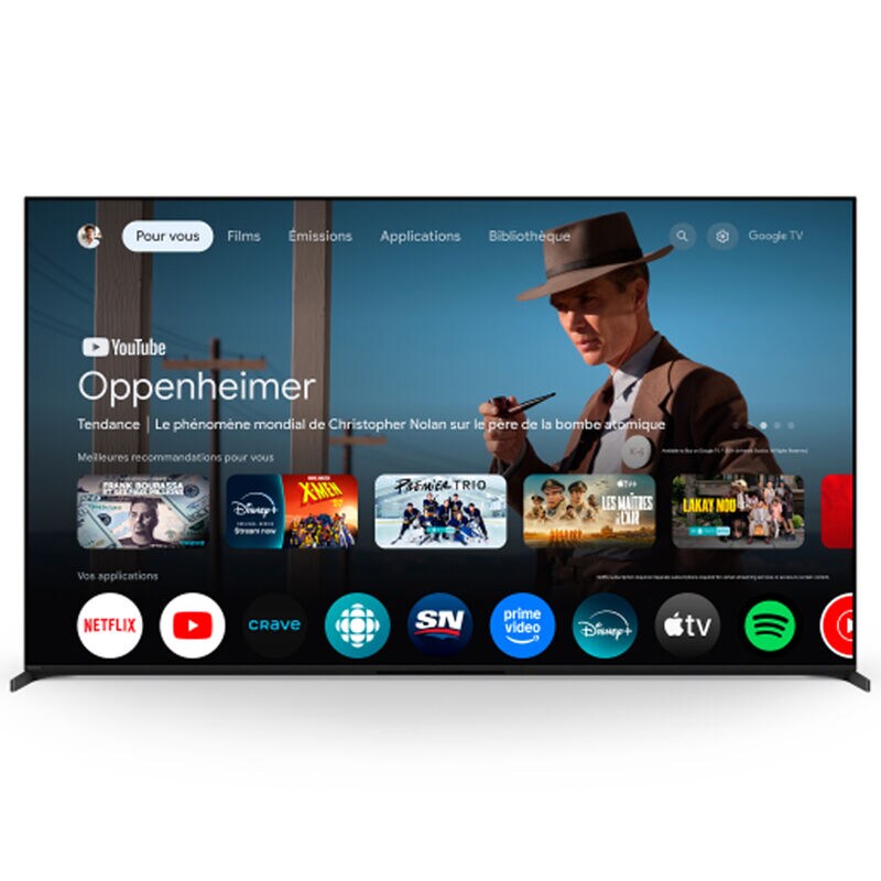 Sony - 55" Class Bravia 8 II Series QD OLED 4K UHD Smart Google TV, , hires