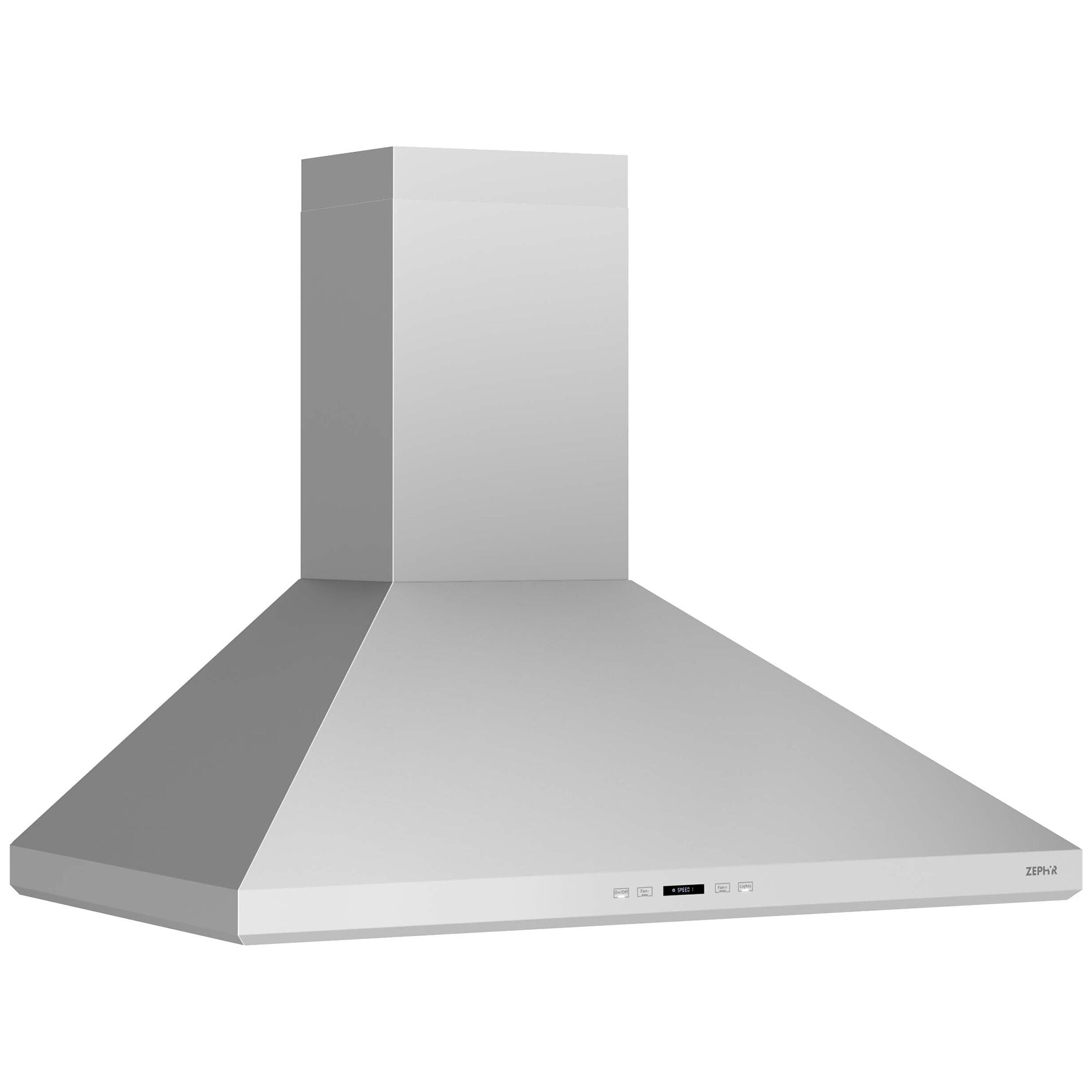 Zephyr 36 in. Chimney Style Range Hood with 5 Speed Settings