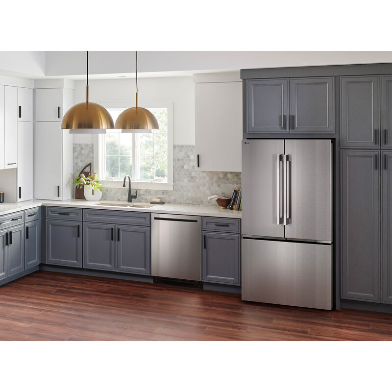 LG 36 in. 26.5 cu. ft. Smart Counter Depth French Door Refrigerator with Internal Water Dispenser - PrintProof Stainless Steel, , hires