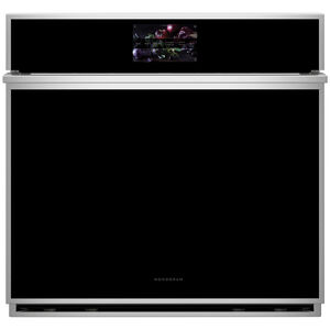 Monogram Minimalist Series 30 in. 5 cu. ft. Smart Speed Electric Single Wall Oven with True European Convection - Stainless Steel, , hires