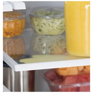 GE 36 in. 27 cu. ft. French Door Refrigerator with Internal Water Dispenser - White, White, hires