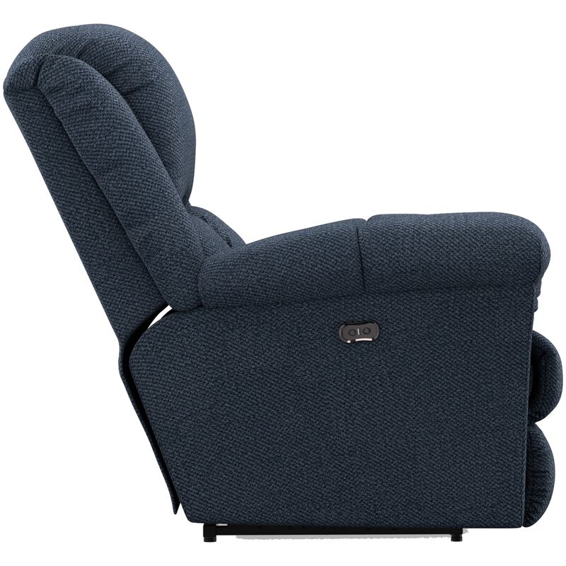 Catnapper Blarney Power Wall Hugger Recliner with Heat & Massage - Navy, Navy, hires